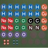 化学式記号板(ケミカルプレート) CP-46R ナリカ