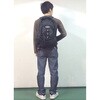 EA927CH-4 330x432x178mm/25.9L デイバッグ(黒) エスコ 50434448