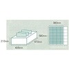 EA929AT-4B 380x580mm 工業用ワイパー(2箱) エスコ 50447032