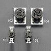 EA940BZ-103 250V/30A 引掛け埋込コンセント(接地2P) エスコ 50461565