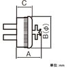 EA940BZ-13 125V/15A プラグ(接地2P) エスコ 50461678
