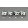 125V/15A 埋込コンセント (抜け止め) エスコ