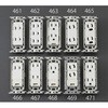 125V/15A 埋込コンセント (2口/接地付) エスコ