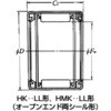 HMK1626CLLT/3AS シェル形針状ころ軸受HMK形(オープンエンド両側シール形) NTN(エヌティーエヌ) 50463675