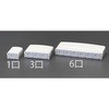 LAN用モジュラージャック(カテゴリー5E/6口) エスコ
