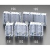 98x200x35mm パネルボックス(4個用) エスコ