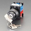 22/25mm キー操作型スイッチ エスコ