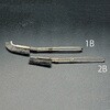 EA109GC-2B 215mm ブラシ(ステンレス製/直/20本) エスコ 50476992