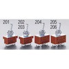 125V/15A(12mm) 2極双投/トグルスイッチ エスコ