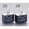 125V/30A(12mm) 2極双投トグルスイッチ(大電流用 エスコ