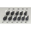 AC250V/15A マイクロスイッチ(ヒンジ・クロス・ローラ・レバー) エスコ