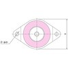 EA949HS-195 M6/15mm [軽量用]防振ゴム エスコ 50499654