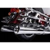 IX-HD101819SC IRONHEAD(アイアンヘッド) HARLEY-DAVIDSON TOURING ROAD KING(ツーリング ロードキング)'17～ HC2-1C 2本出し スリップオン マフラー MAD MAX(マッドマックス) 50516419