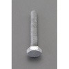 w3/8"x 40mm 六角全ねじボルト(どぶメッキ/4本 エスコ