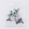 M 5x10mm 蝶ボルト(スチール製/6個) エスコ