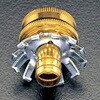 EA124GC-22B 3/4"NHx1/2" 雌ASH ホース口金 エスコ 50522903