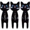 ME242 ねこのおすわり洗濯ばさみ 3pcs 明邦 50537419