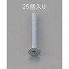 M3 x30mm 皿頭小ねじ(三価クロメート/25本) エスコ