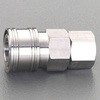 Rc 1/4" 雌ねじソケット(20型/ステンレス) エスコ