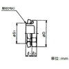 RP2BGZ22 六角形プラグ(ZDC製) 三桂製作所 50553616