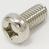 M6  x12mm 鍋頭小ねじ(真鍮/16本) エスコ