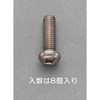M4x20mm 鍋頭小ねじ(チタン/8本) エスコ