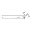 EA159SD-32 10.2x445mm エアー用ロングチゼル エスコ 50580504