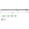 EA159SD-32 10.2x445mm エアー用ロングチゼル エスコ 50580504