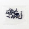 M4x12mm 皿頭小ねじ(ステンレス/黒色/18本) エスコ