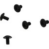 M3x 5mm トラス頭小ねじ(ステンレス/黒色/24本) エスコ