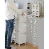 CLEVAN322(BE) キャスター付きランドリーバスケット 平和工業 50587716