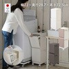 CLEVANハーフ2(IV) キャスター付きランドリーバスケット 平和工業 50587725