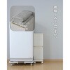 CLEVANハーフ2(IV) キャスター付きランドリーバスケット 平和工業 50587725