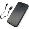 ポータブルモバイルソーラーバッテリー10000mAh(LED照明付き) エアージェイ