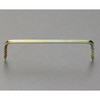 6x 90mm かすがい(フラットタイプ/100本) エスコ