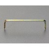 6x120mm かすがい(フラットタイプ/100本) エスコ