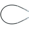 EA166DN-750 3/8"-32UNEFx750mm フレキホース(グリースガン用) エスコ 50594748