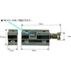 EA951BL-2A 37.1x23.2mm 自動ラッチ エスコ 50608775