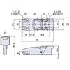 EA951BR-54 32x 75 mm パッチン(鍵付) エスコ 50609545