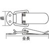 EA951BR-61 96×26.4mm パッチン(ステンレス製) エスコ 50609746