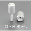 M5x15/Φ16mm 雄ねじノブ(ステンレス製) エスコ