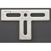 24x100x64mm T型連結金具(ステンレス製) エスコ