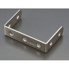 52x52x19mm コ型連結金具(ステンレス製) エスコ
