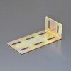 EA951EA-342A 151x 51x76mm L型連結金具(スチール製) エスコ 50624263