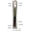 EA951ED-27 406x273mm 折りたたみ棚受(ステンレス製) エスコ 50630615