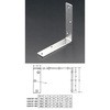300x300x30mm ワイド金折(ステンレス製) エスコ