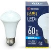 LED電球 人感センサー付 E26 60形相当 昼白色(25000時間) アイリスオーヤマ