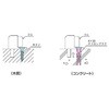 EA951LG-42 Φ50x26mm 戸当り(床用) エスコ 50646968