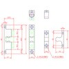 EA951M-8 17x70mm ボールキャッチ(ステンレス製) エスコ 50648623
