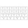 EA949AD-51 M4・M5・M6 トラス小ねじ・ナット・ワッシャーセット(ステンレス製) エスコ 50651676